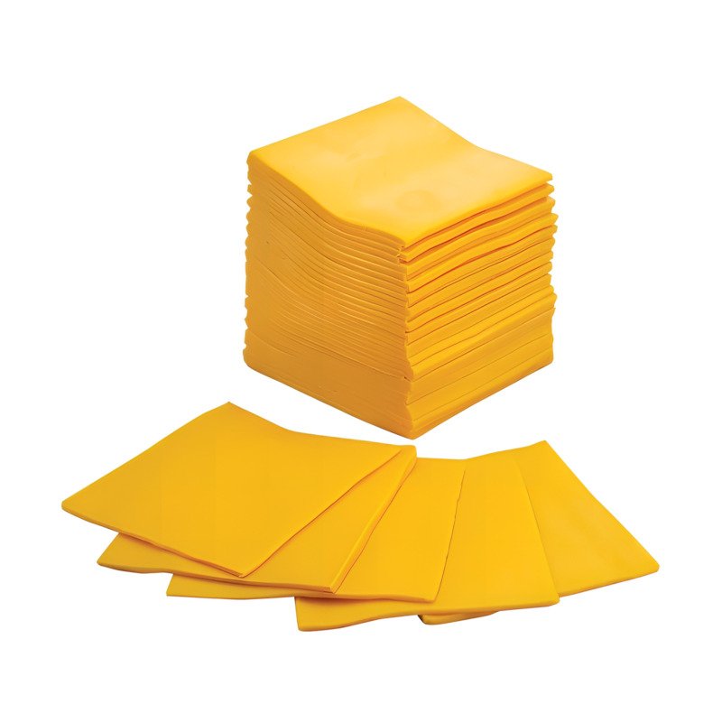 Yellow American Cheese Slices