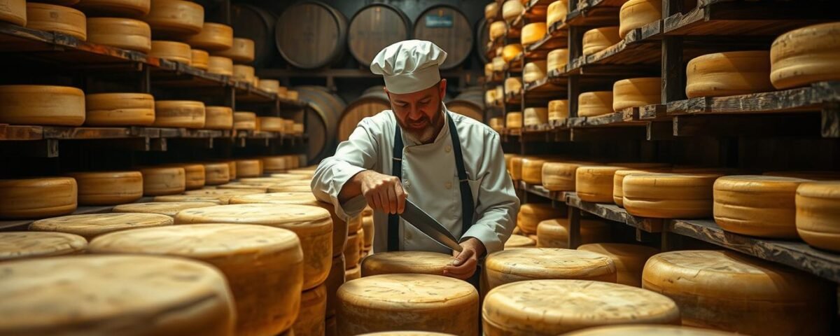 Parmesan Cheese Aging