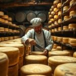 Parmesan Cheese Aging