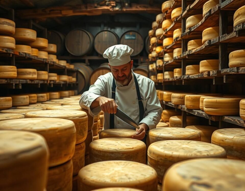 Parmesan Cheese Aging