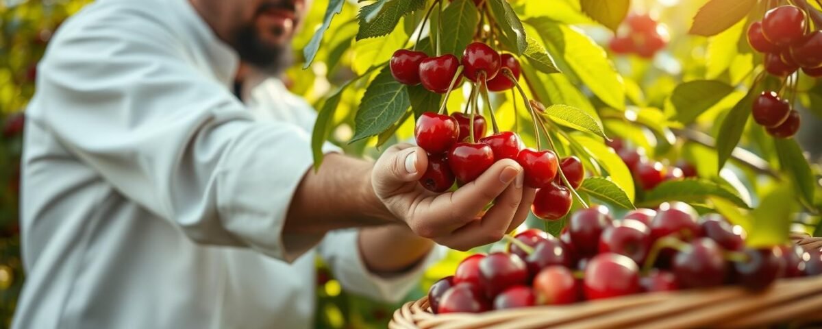 Picking Cherries for Cocktails