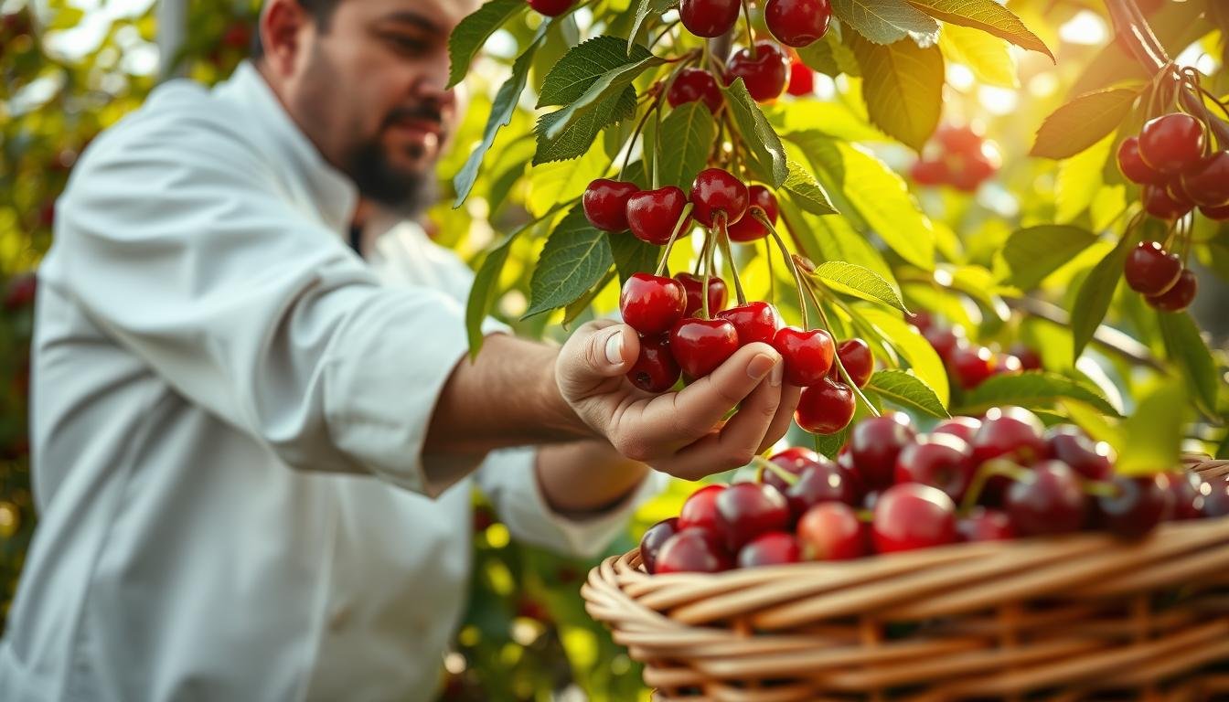 Picking Cherries for Cocktails