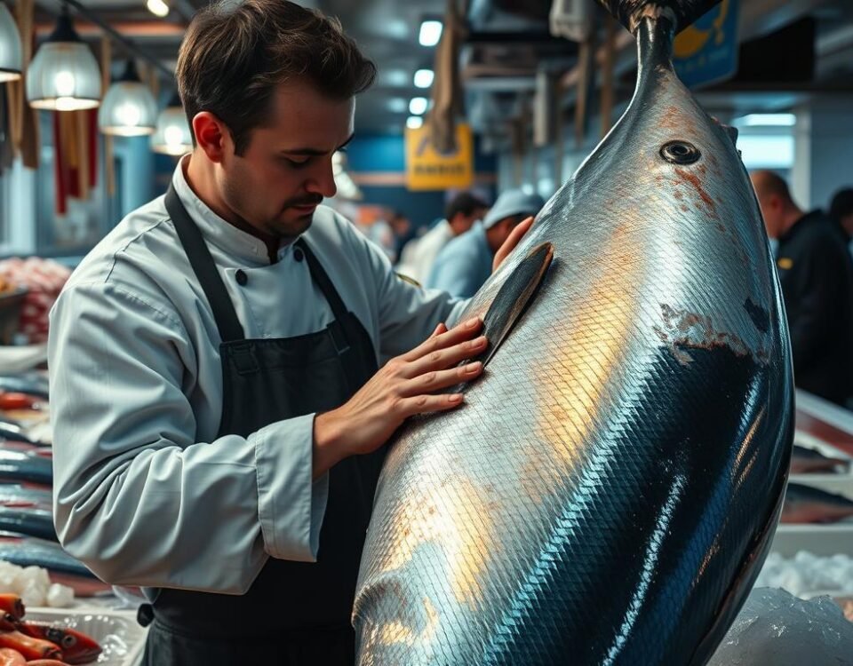 Picking Fresh Tuna