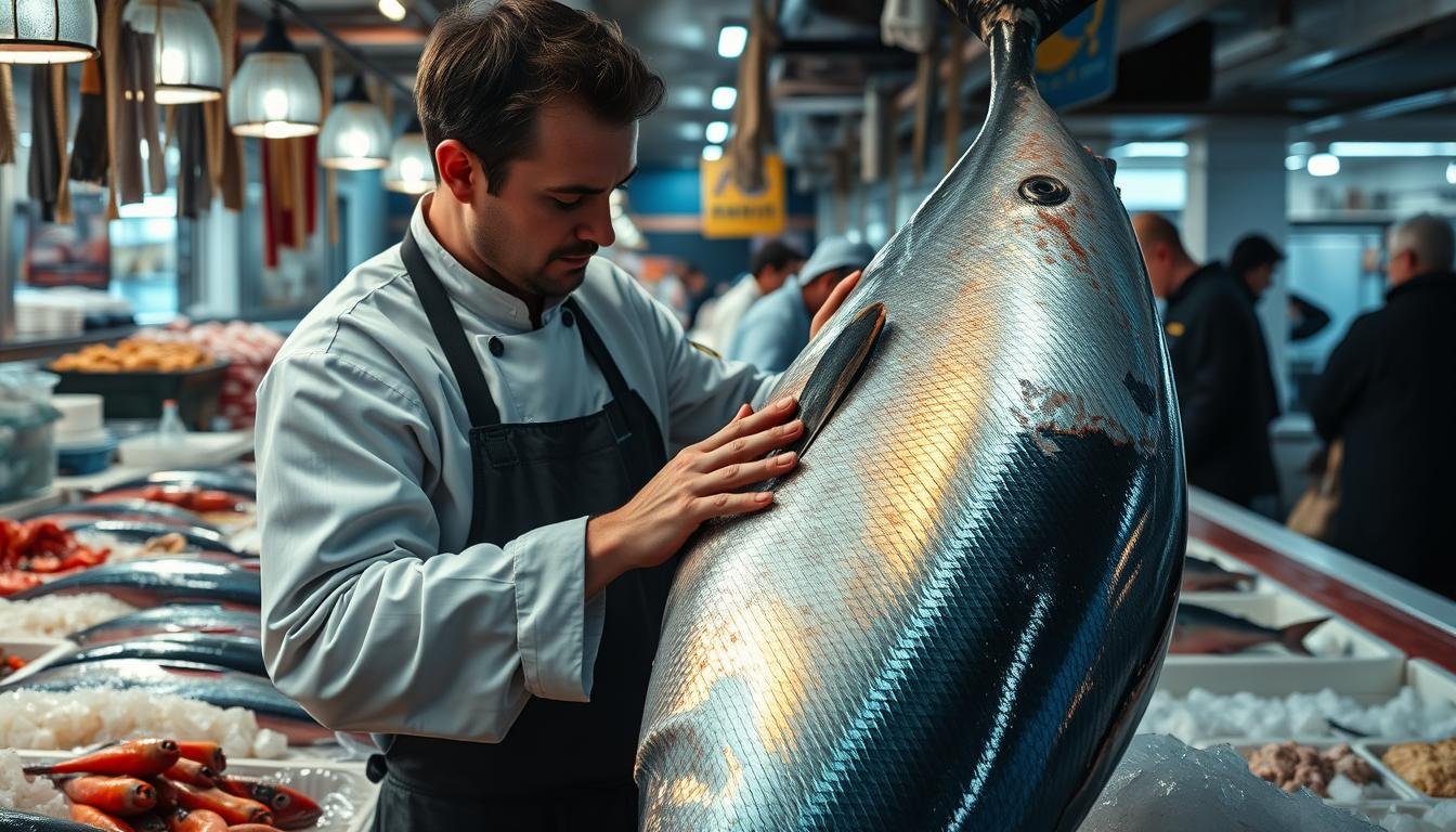 Picking Fresh Tuna