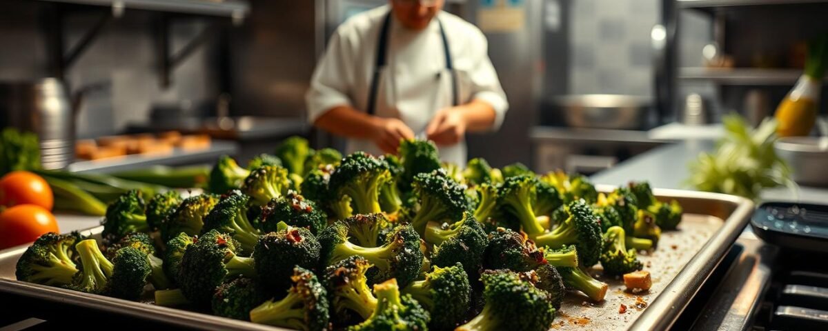 Roasting Broccoli