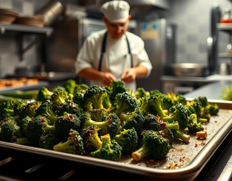 Roasting Broccoli