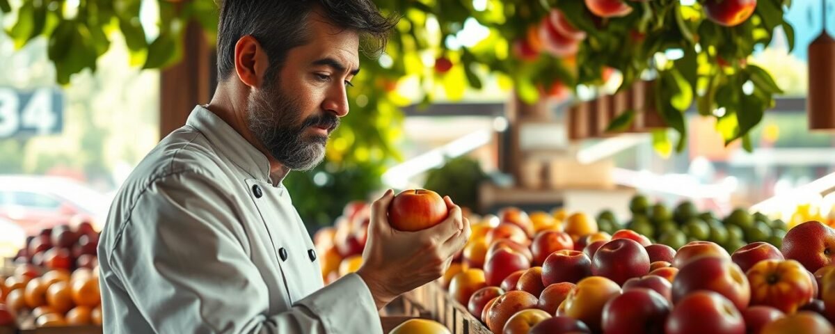 Selecting Fresh Apples