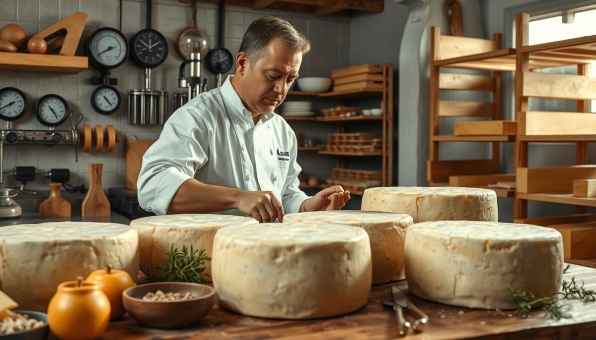 factors affecting Parmesan cheese aging