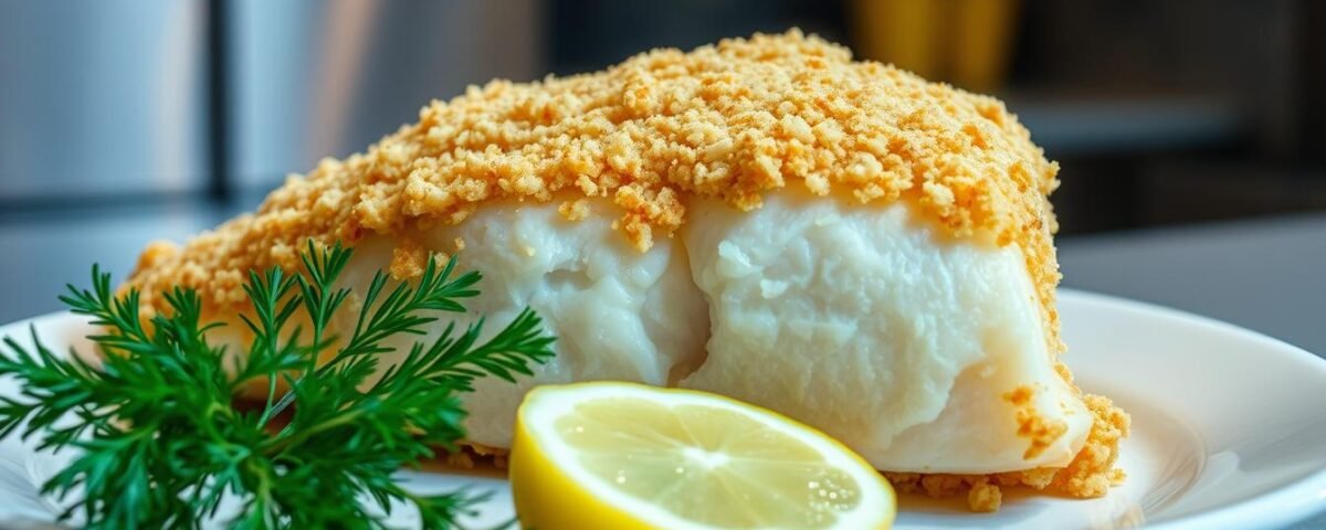 Baked haddock