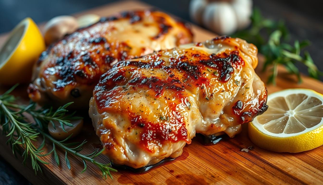 Boneless chicken thighs