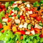 Colorful and Healthy Salads