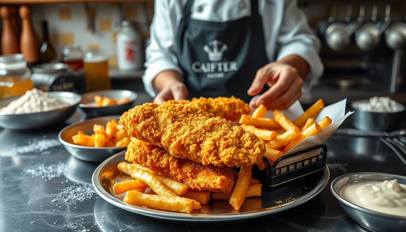 Crispy Fish and Chips Tips