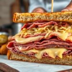 Crispy Reuben Sandwich