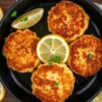 Crispy crab cakes