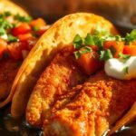 Crispy fish tacos