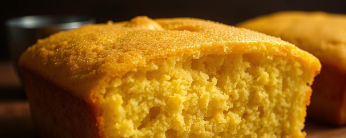 Golden and Flaky Cornbread