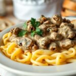 Hearty Beef Stroganoff