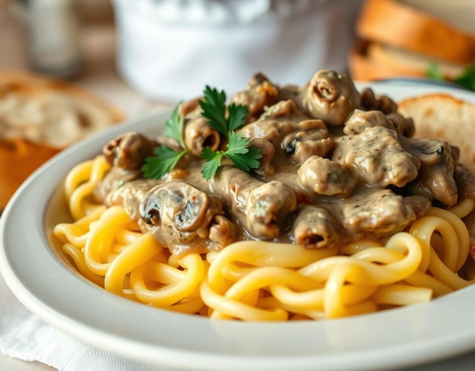 Hearty Beef Stroganoff