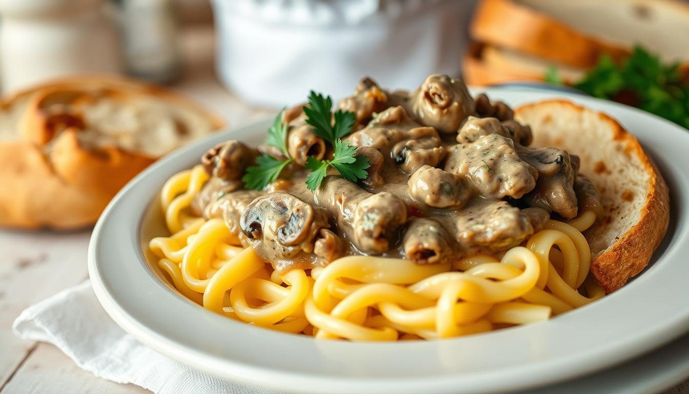 Hearty Beef Stroganoff