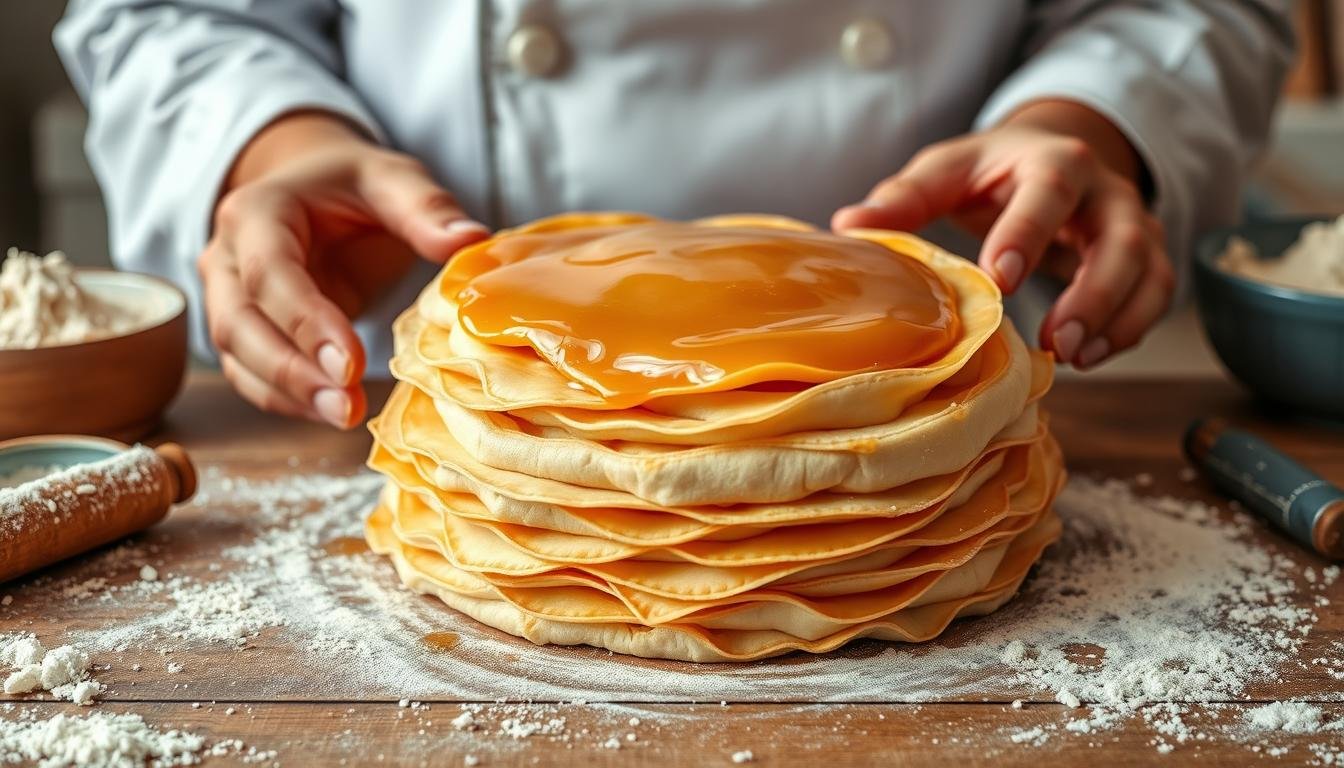 Layered Mille-Feuille