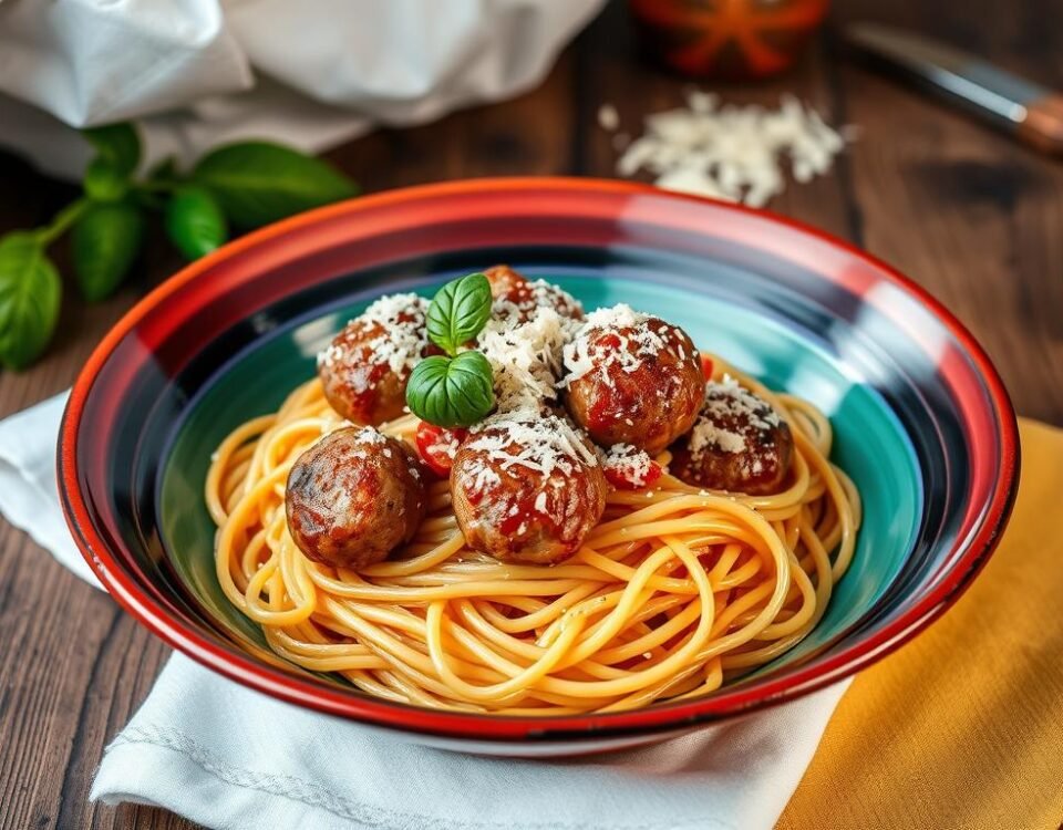 Spaghetti and Meatballs