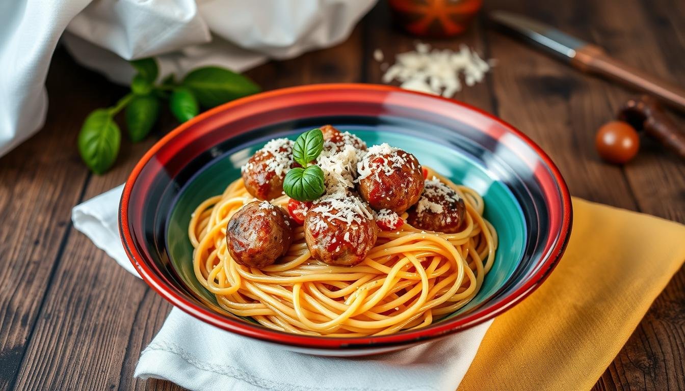 Spaghetti and Meatballs