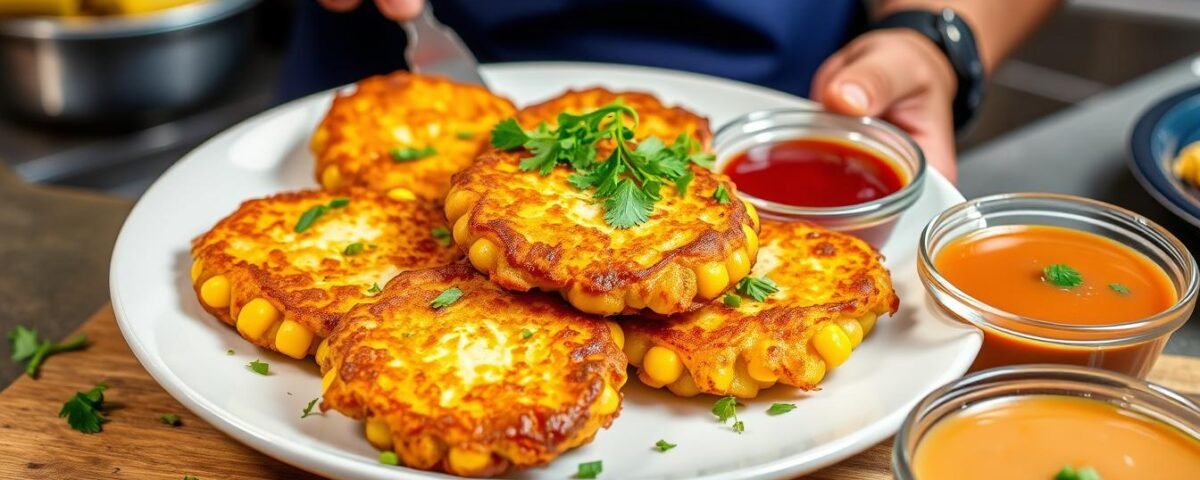 Sweet and Savory Corn Fritters