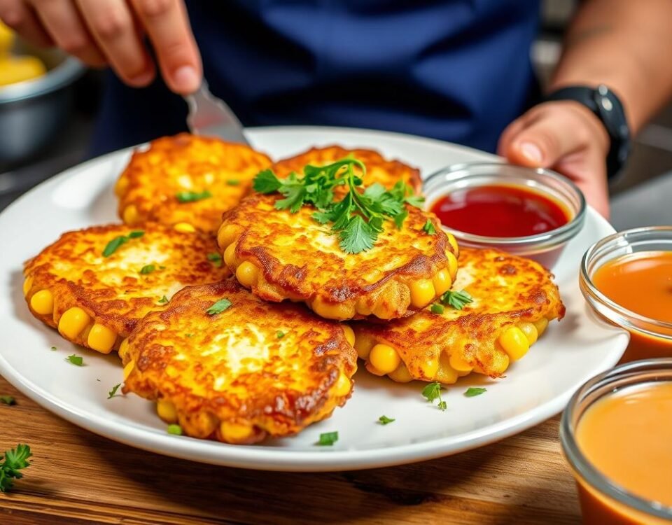 Sweet and Savory Corn Fritters