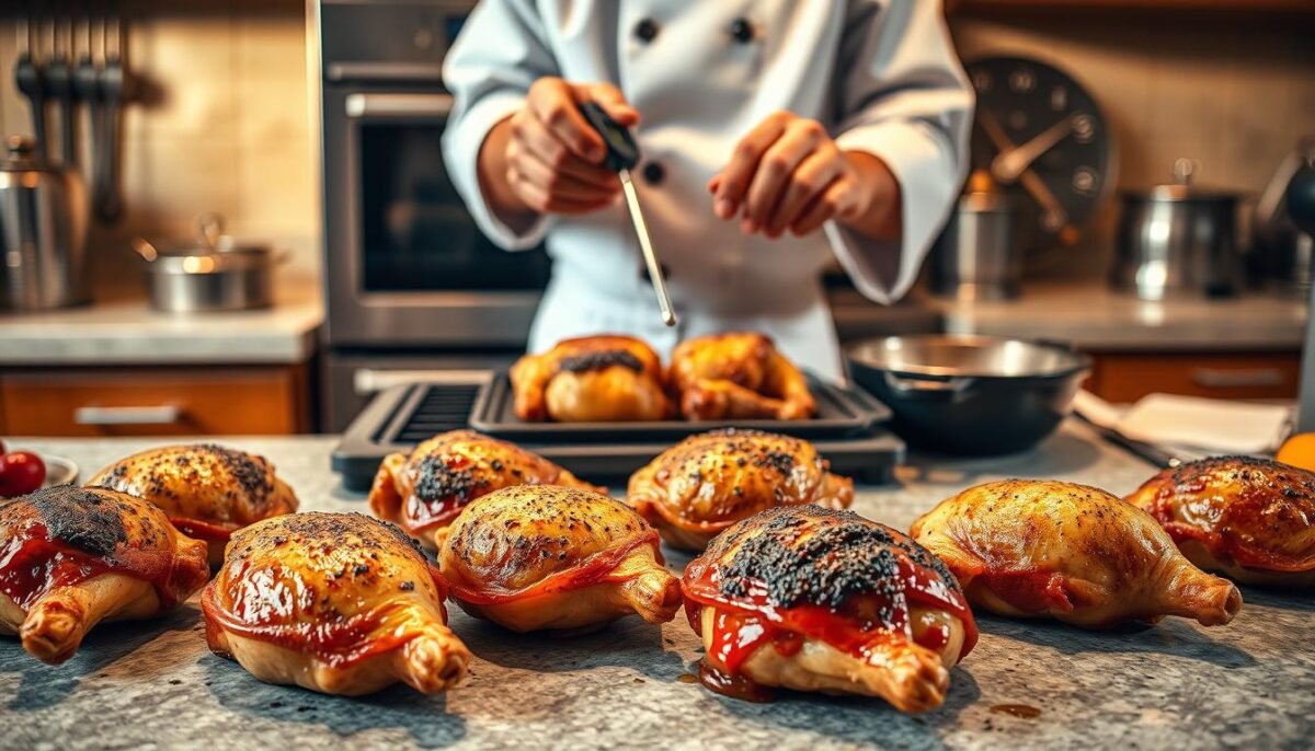 baked chicken thighs troubleshooting