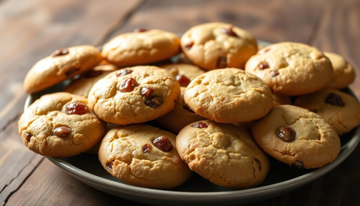 baked cookies with natural sweeteners