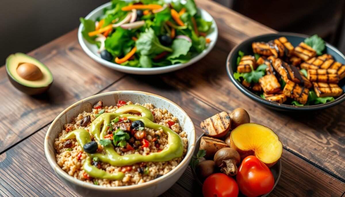 creative plant-based protein meals