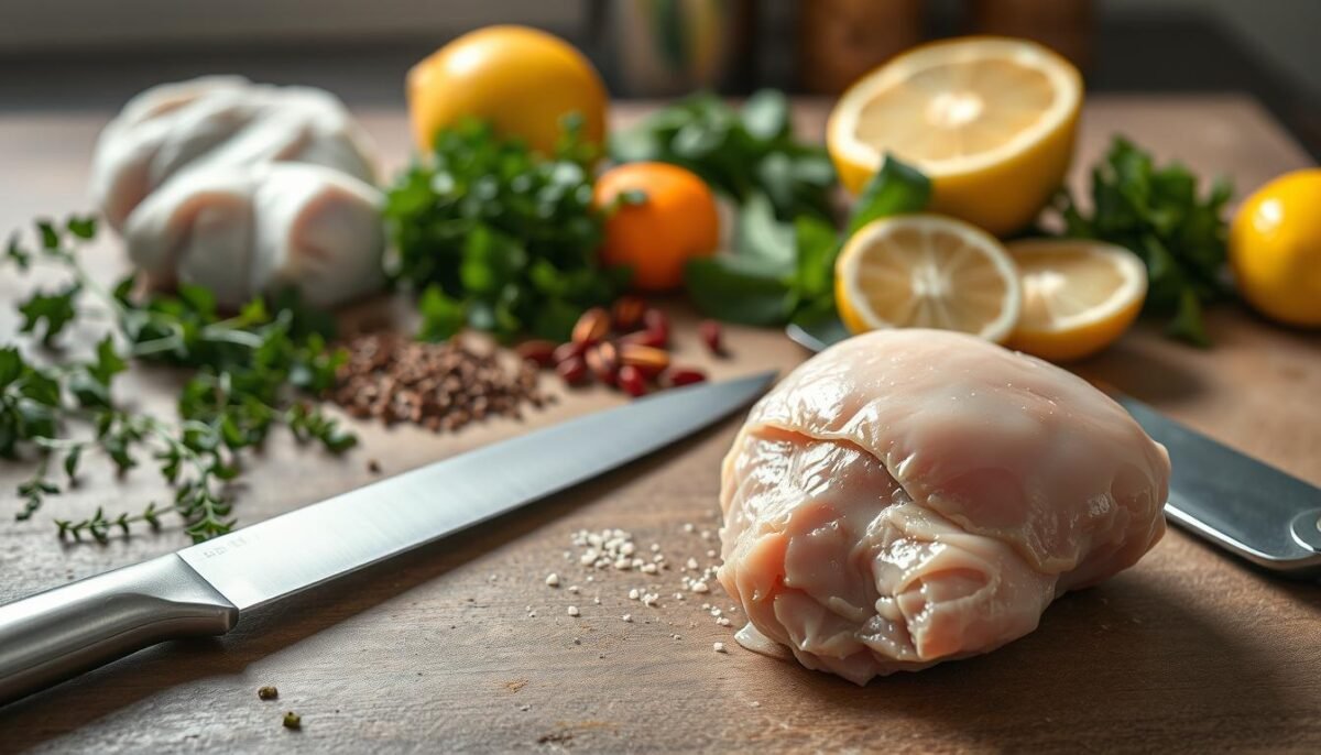 culinary techniques for chicken recipe