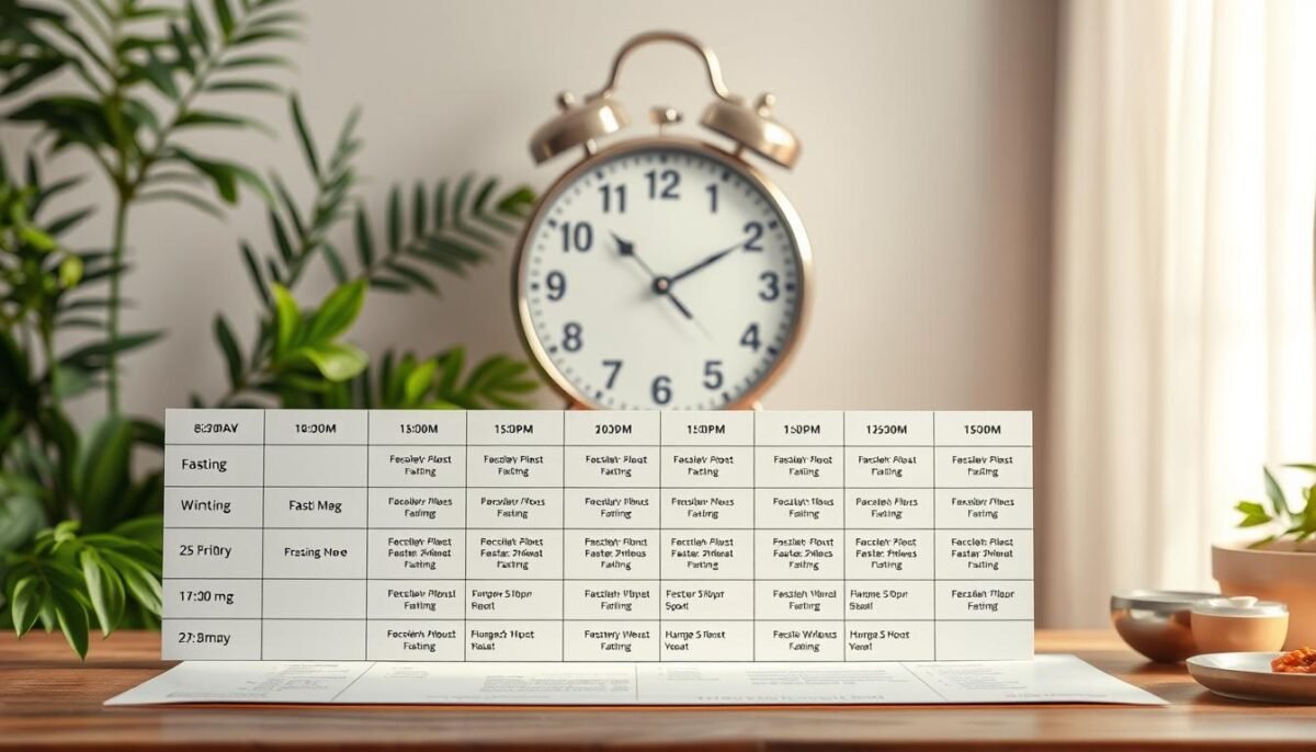 fasting schedule for health