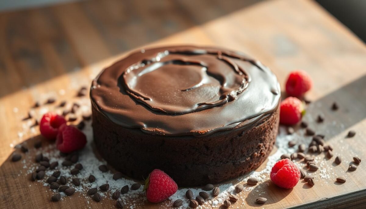 guilt-free chocolate cake