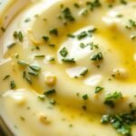 Garlic herb butter sauce