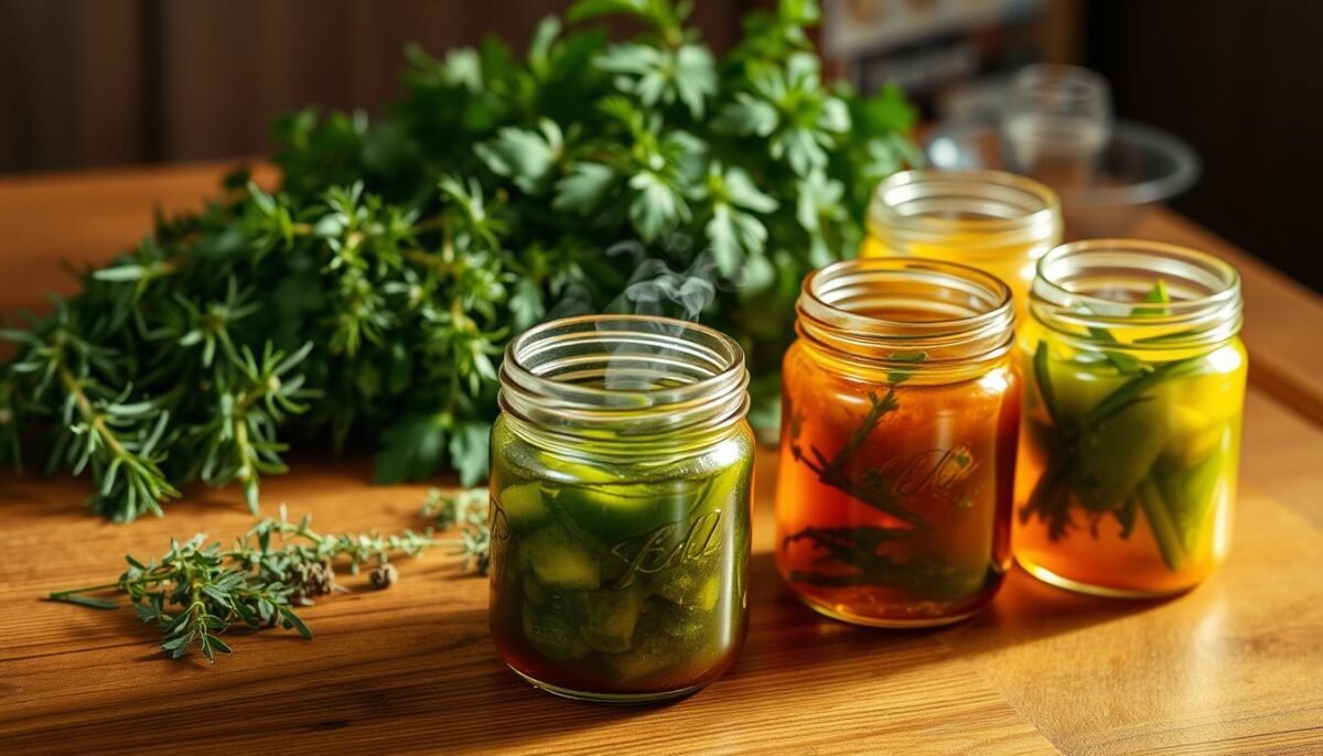 herb-infused marinades