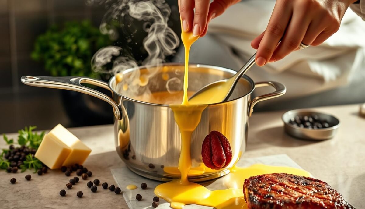 mastering béarnaise sauce technique