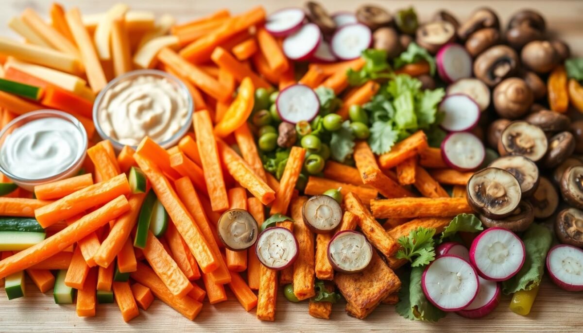 vegetable-centric snacks