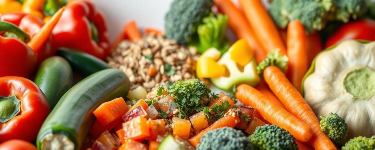 Colorful vegetable based recipes