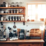 DIY home coffee bar