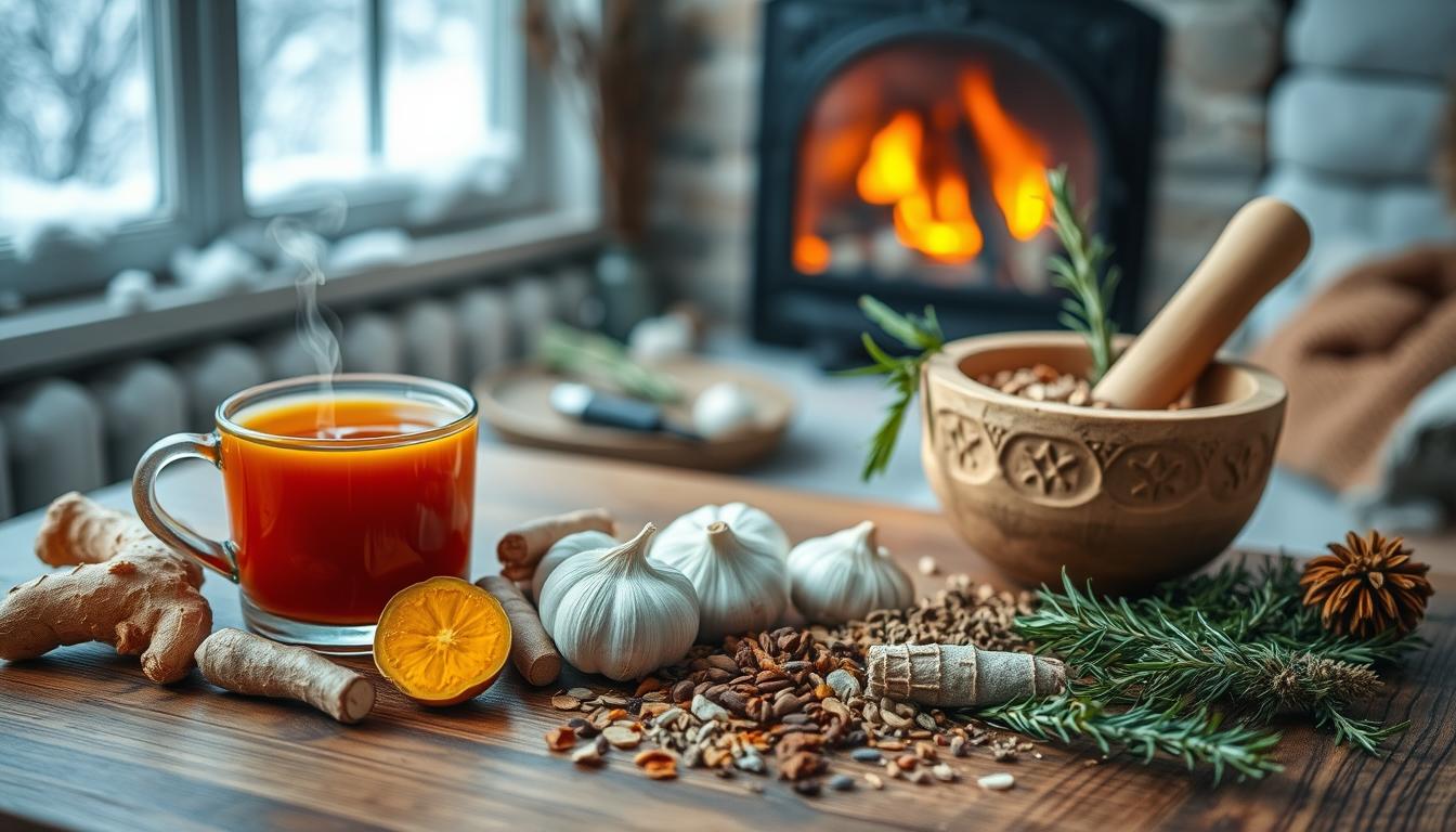 Garlic ginger turmeric health