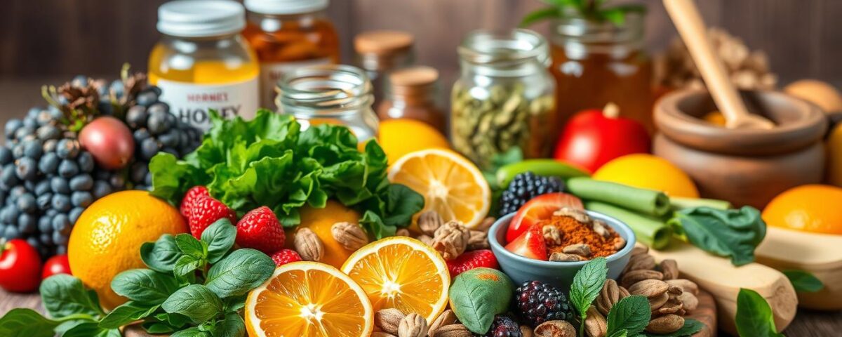 Strengthen immunity through nutrition