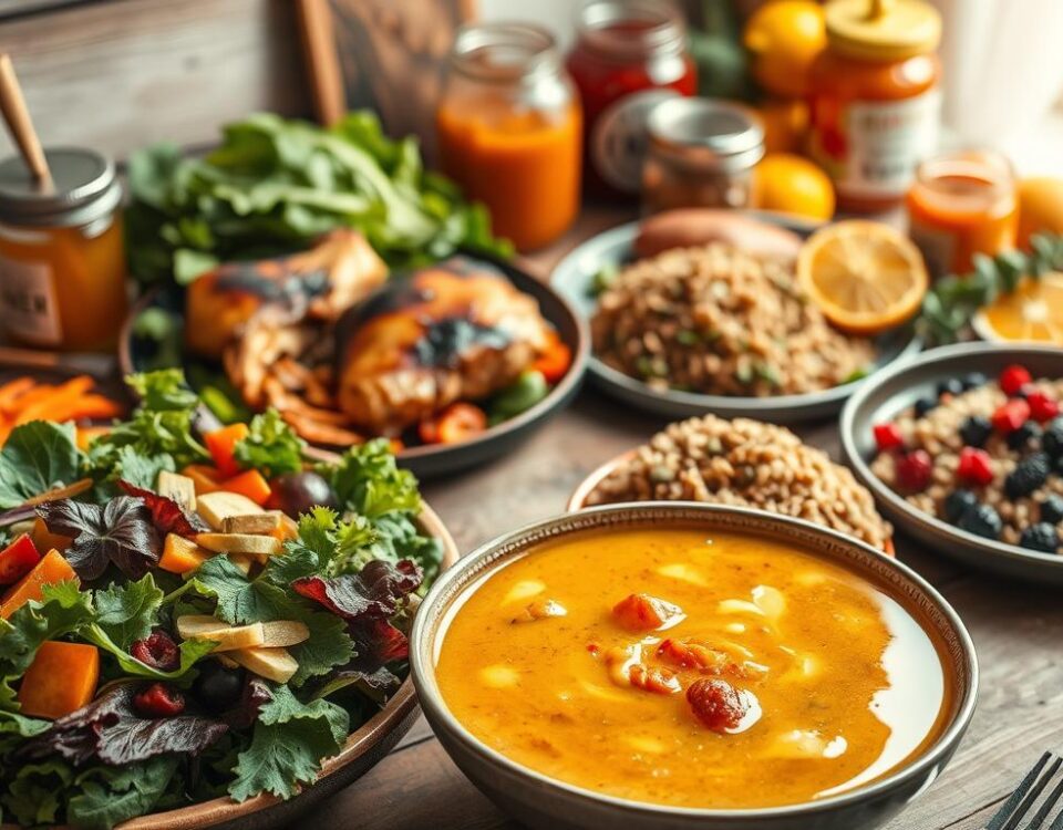 Weekly immune boosting meals