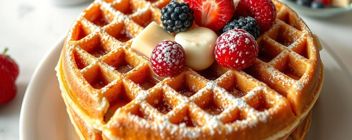 Belgian waffles stews beer