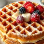 Belgian waffles stews beer