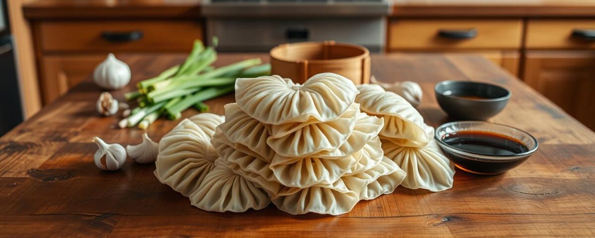 Chinese dim sum dumplings