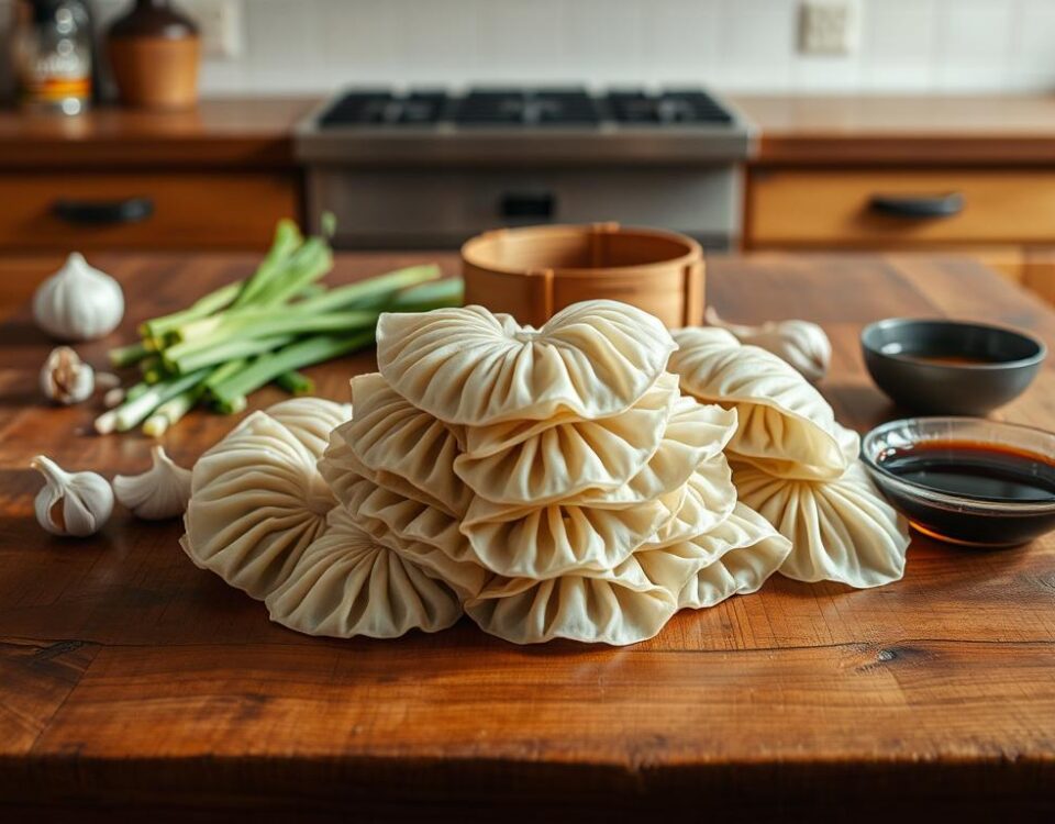 Chinese dim sum dumplings
