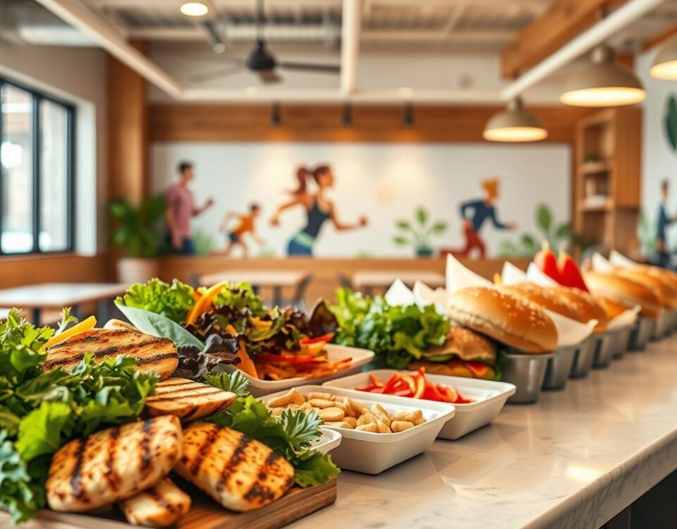 Clean eating fast food