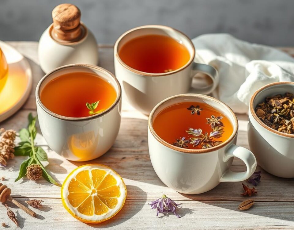 Herbal teas stomach relief
