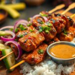 Indonesian cuisine satay sambal